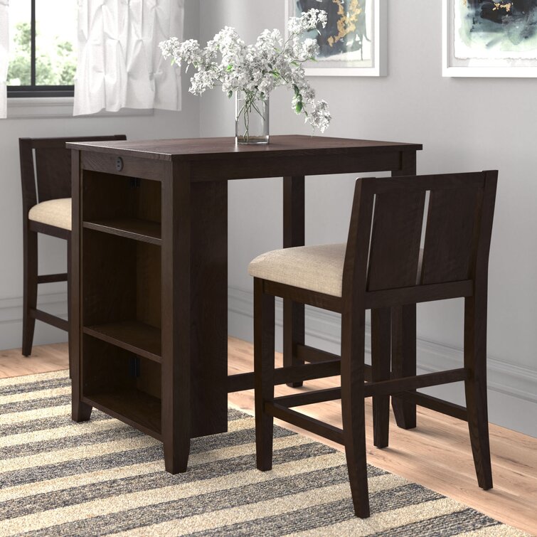 2 Person Counter Height Dining Set